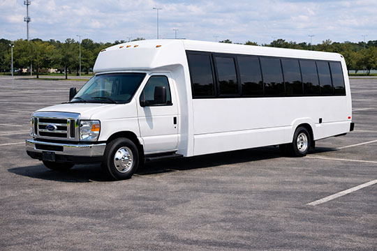 25-passenger mini coach Boston
